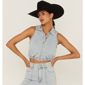 Show Me Your Mumu Union Crop Top Vest